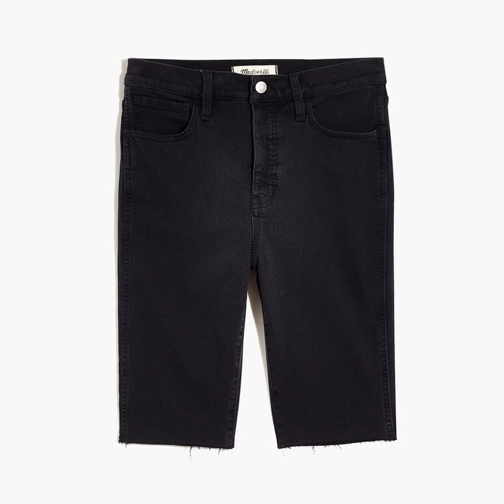 NWT Madewell Roadtripper Biker Shorts Lunar Wash